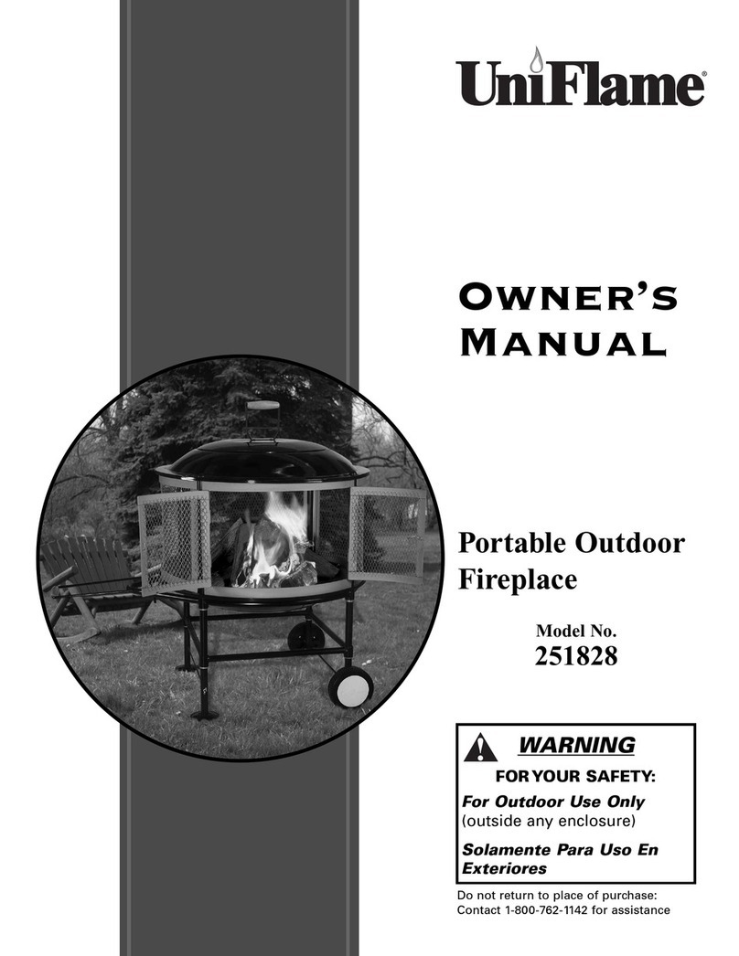 BlueRhino UniFlame 251828 owner's manual BlueRhino UniFlame 251828 owner's manual