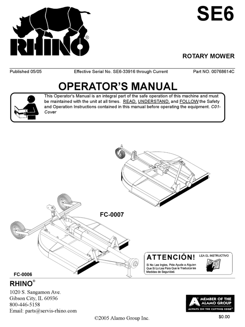 RHINO FC-0007 User manual RHINO FC-0007 User manual