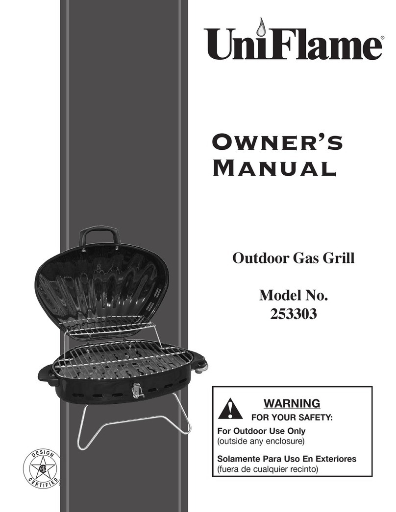 BlueRhino UniFlame 253303 User manual