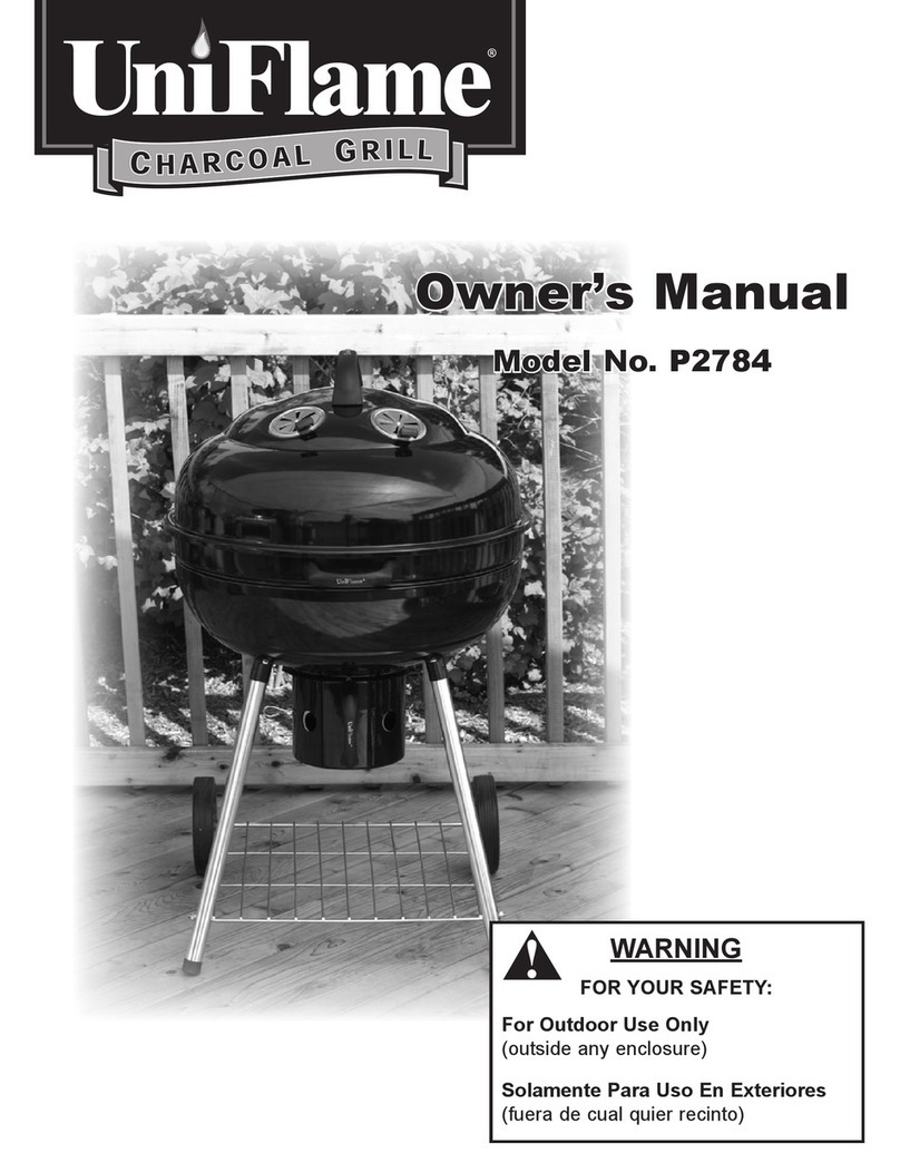BlueRhino UniFlame P2784 User manual