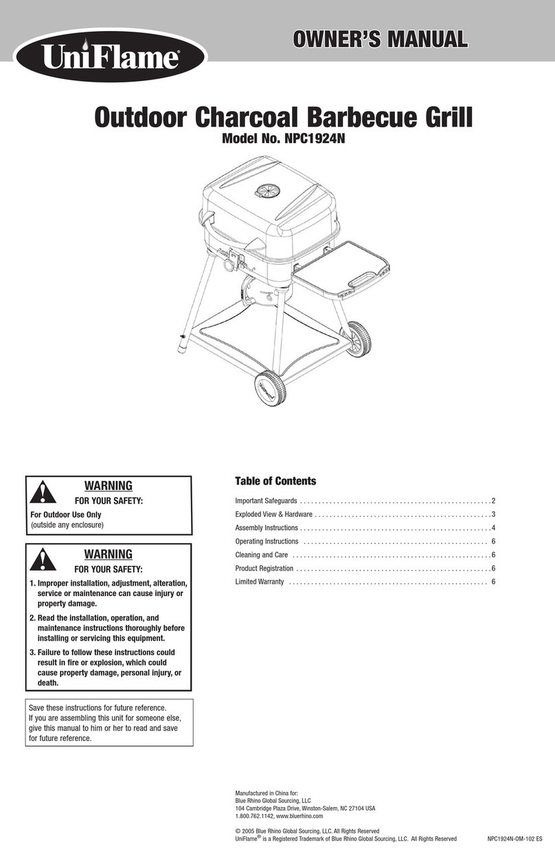 BlueRhino UniFlame NPC1924N User manual