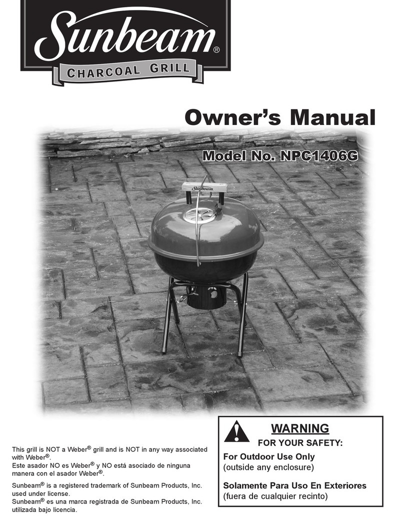 Sunbeam NPC1406G owner's manual