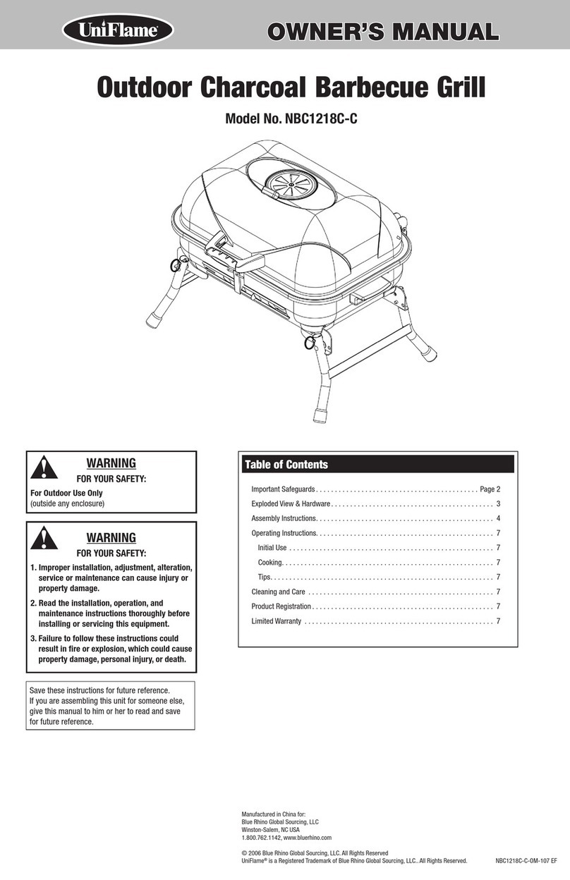 Uniflame NBN1218C-C User manual
