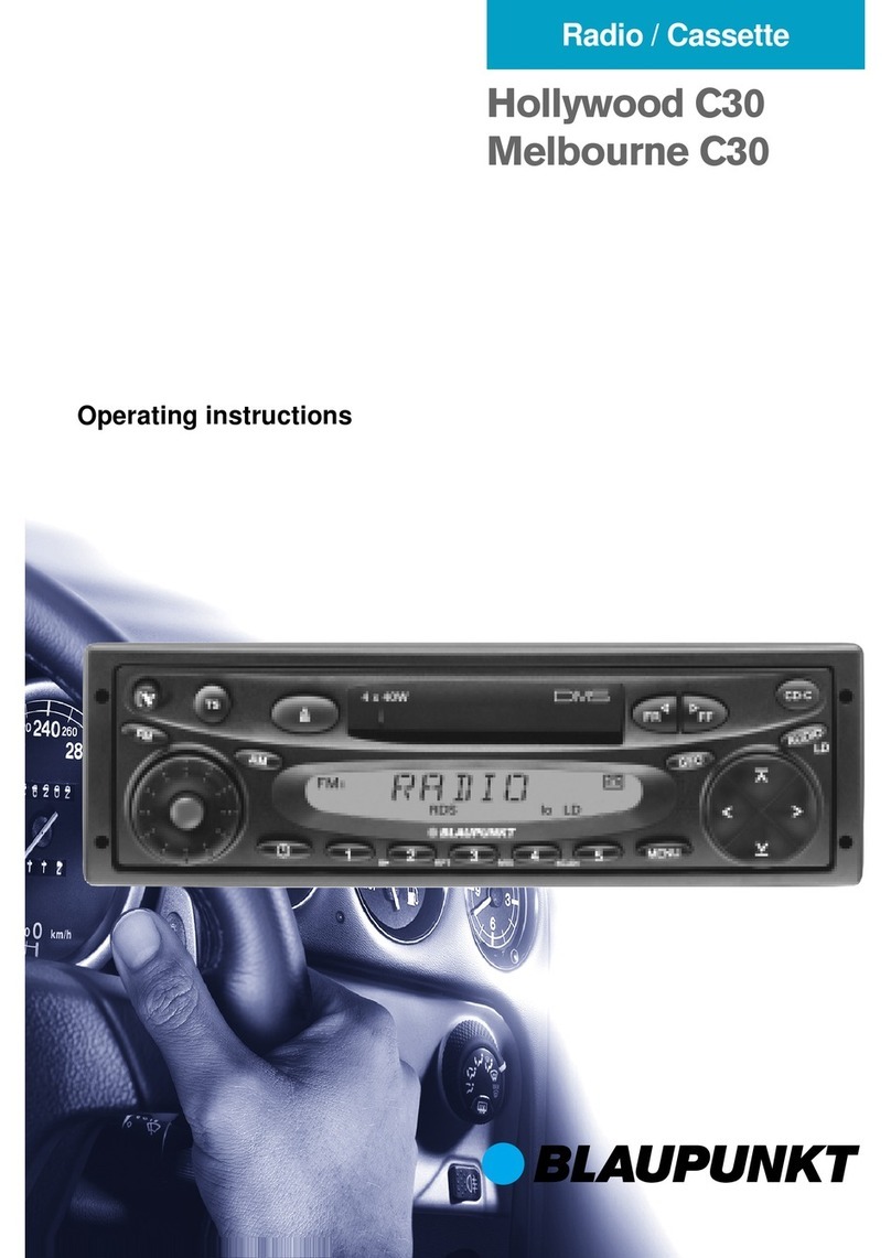 Blaupunkt Hollywood C30 User manual