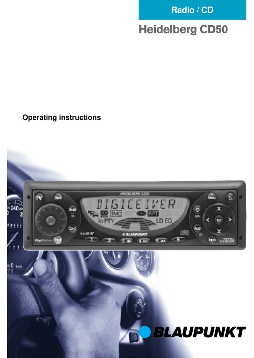 Blaupunkt Heidelberg CD50 User manual