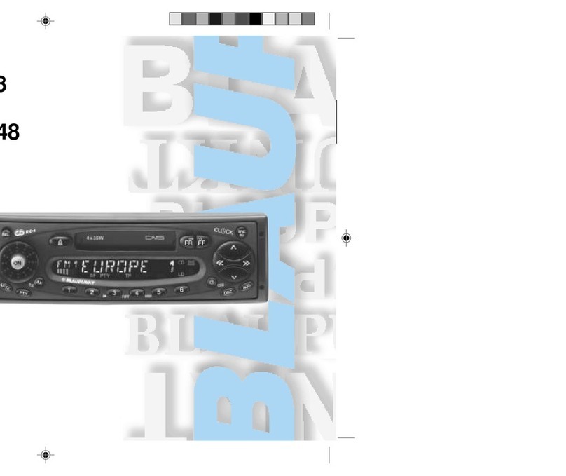Blaupunkt FREIBURG DJ User manual