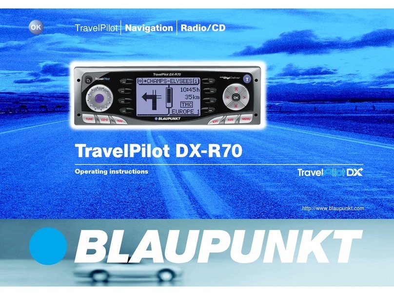 Blaupunkt TravelPilot DX-R70 User manual