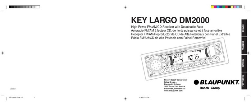 Blaupunkt KEY LARGO DM2000 User manual