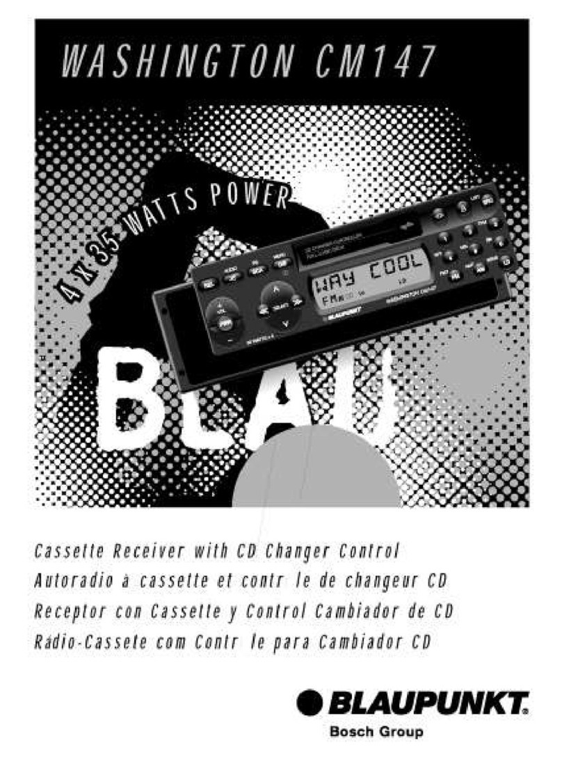 Blaupunkt Washington CM147 User manual