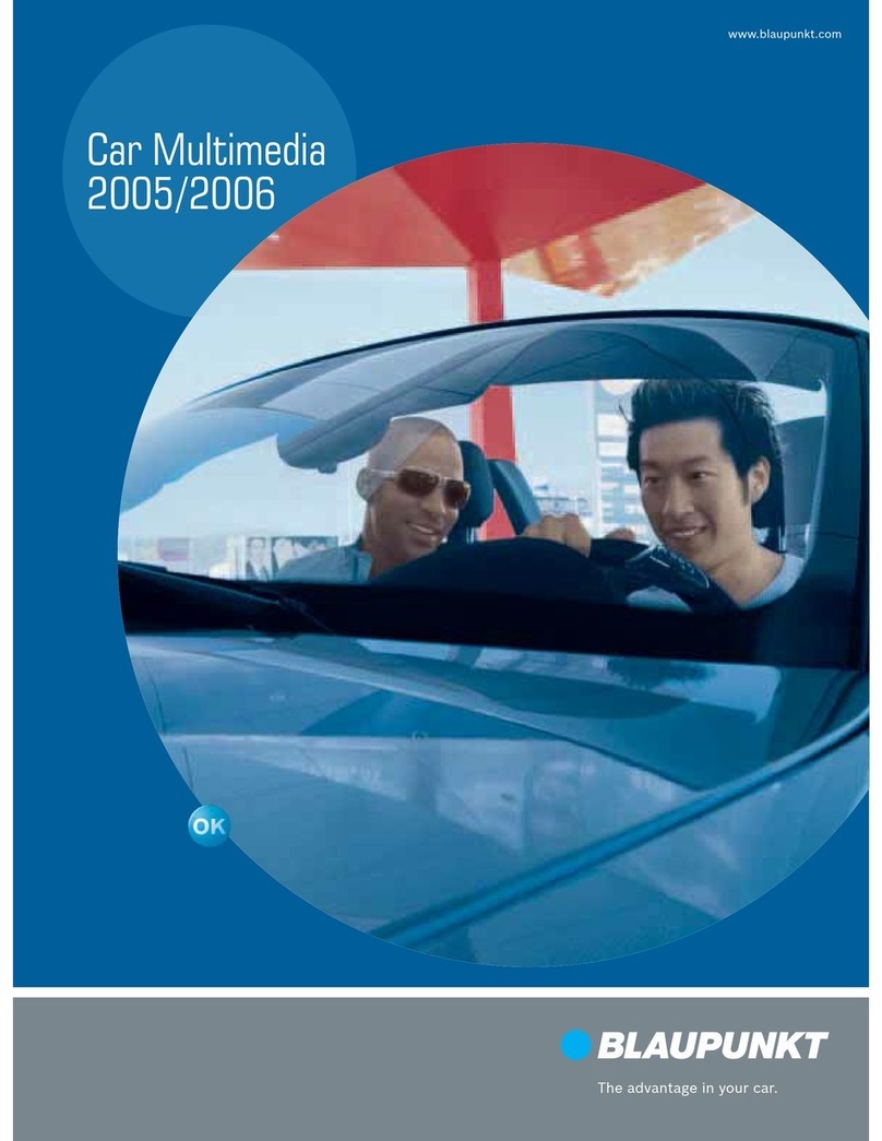 Blaupunkt Car Multimedia User manual