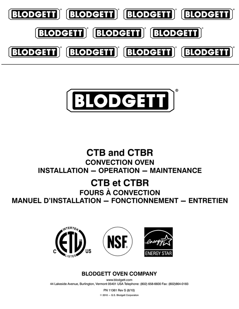 Blodgett CTB SERIES Guide