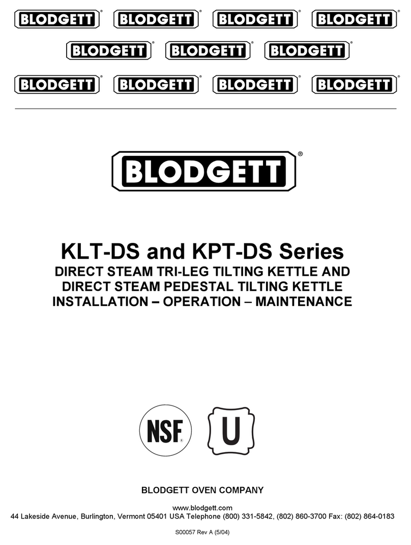 Blodgett KLT-DS Guide