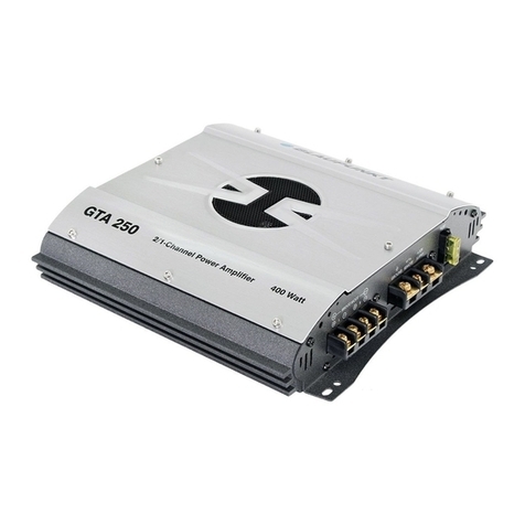 Blaupunkt GTA 250 Operating and installation instructions