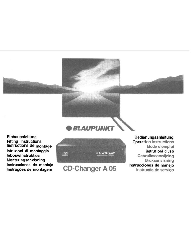 Blaupunkt A 05 User manual Blaupunkt A 05 User manual