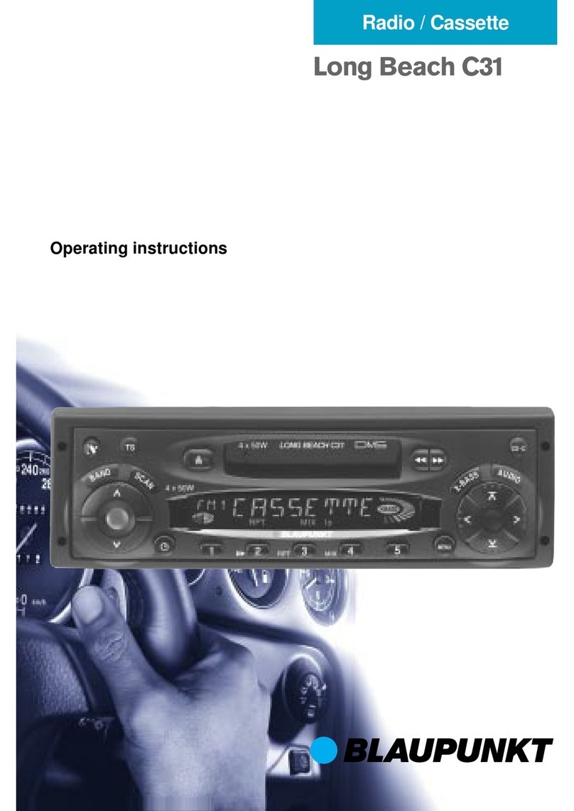 Blaupunkt Canberra C31 User manual