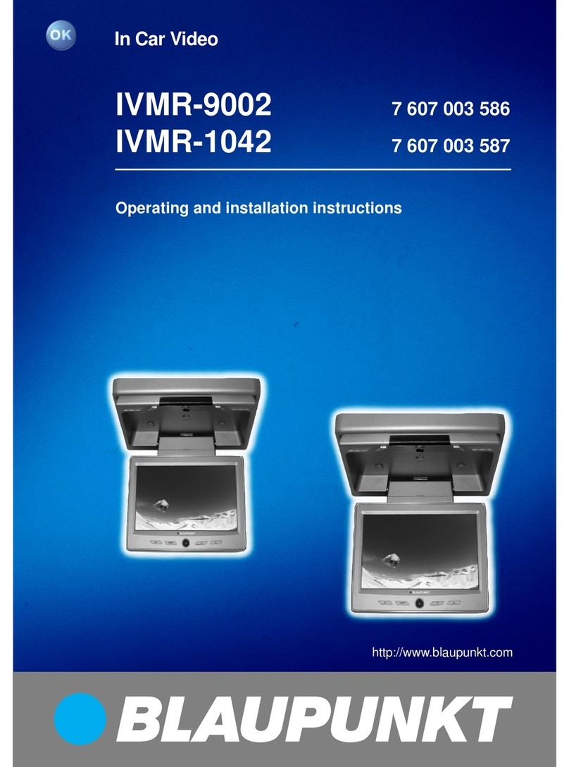 Blaupunkt IVMR-1042 User manual