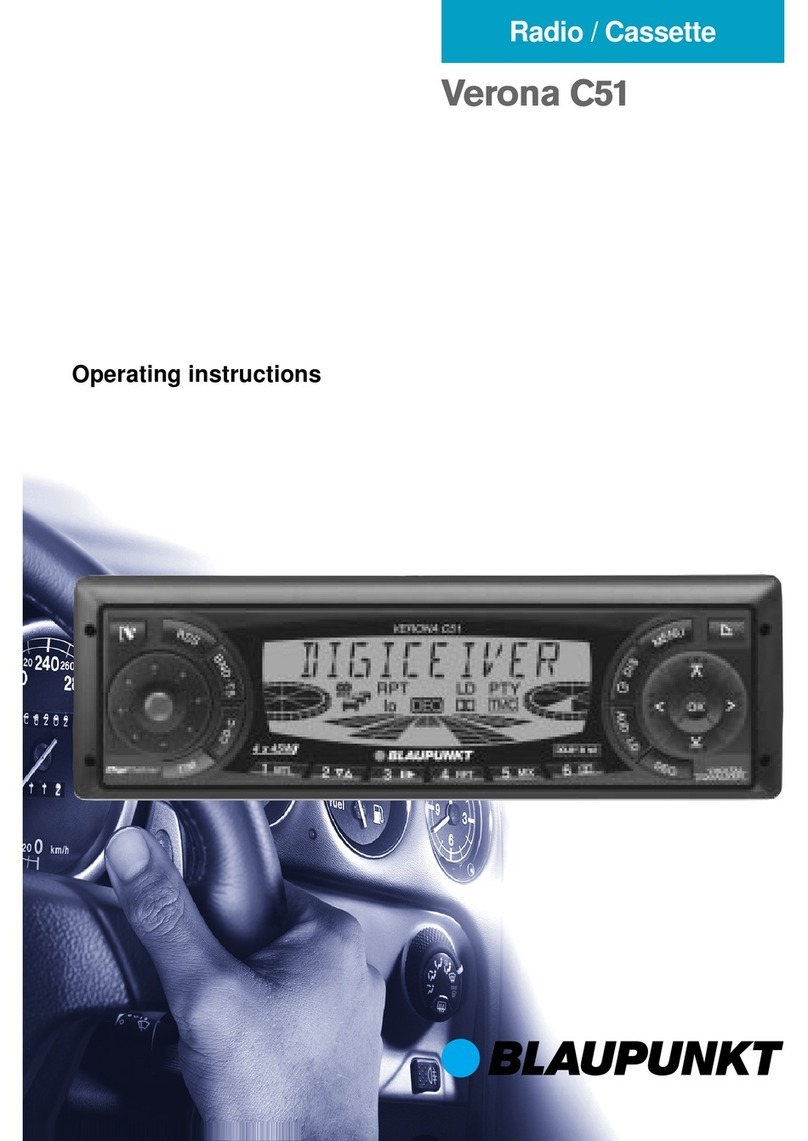 Blaupunkt Verona C51 User manual