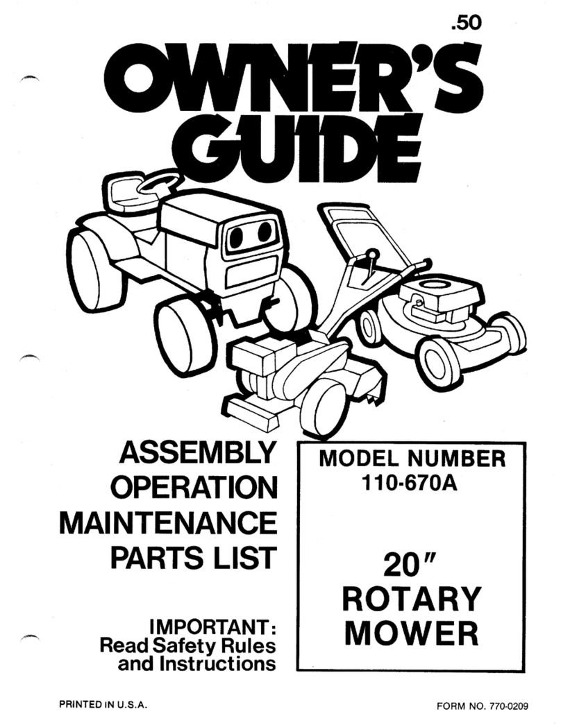 MTD 110-670A owner's guide