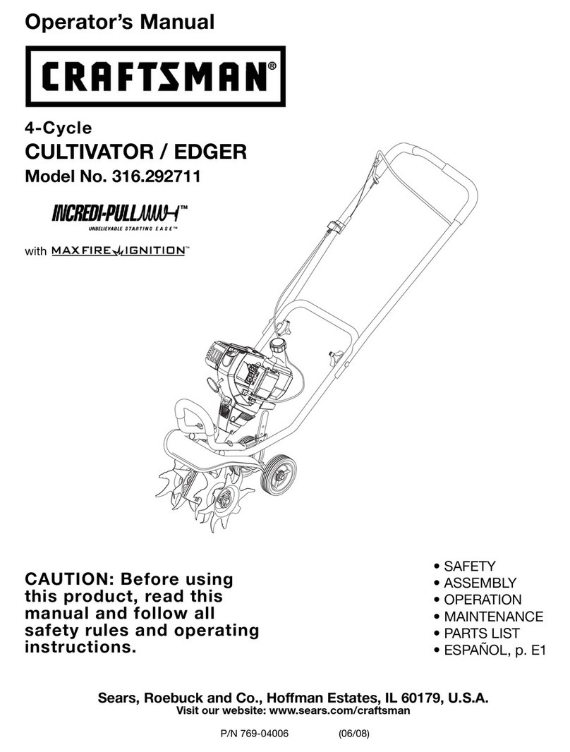 Craftsman 316.292711 Operator's manual