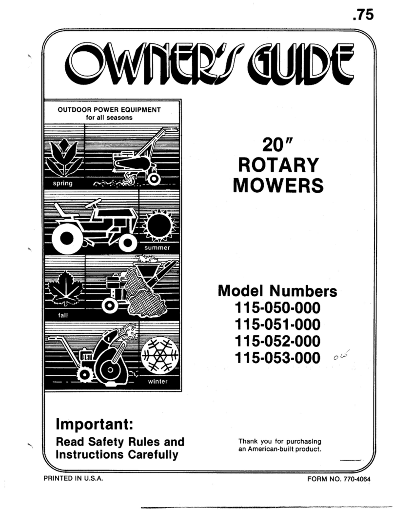 MTD 115-050-000 User manual