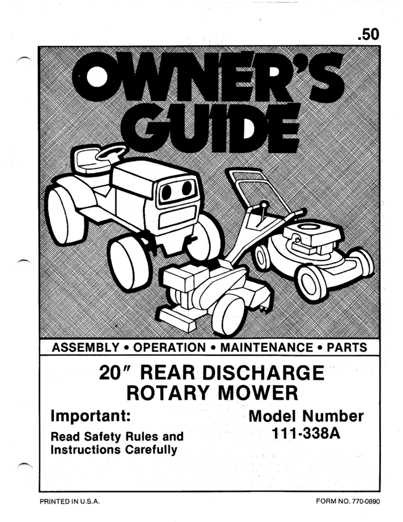 MTD 111-338A owner's guide