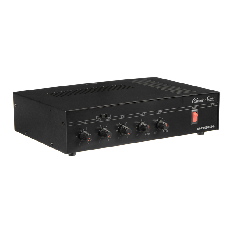 Bogen Classic C100 Guide
