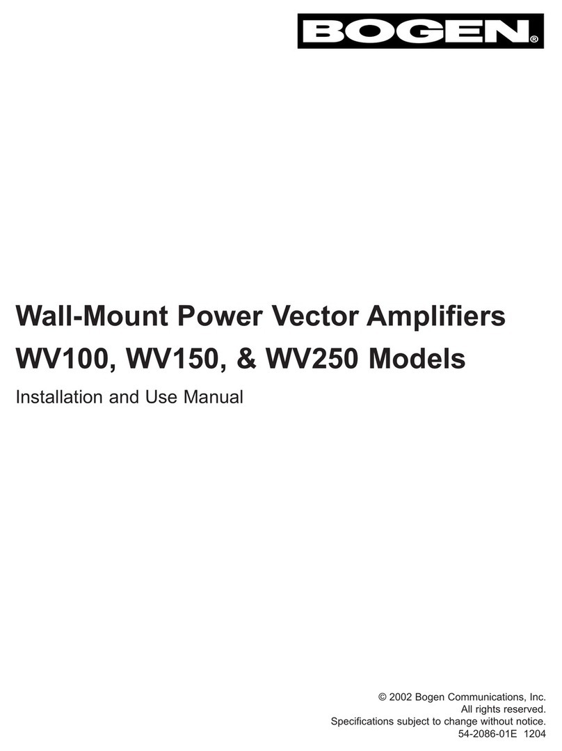 Bogen WV100 Guide