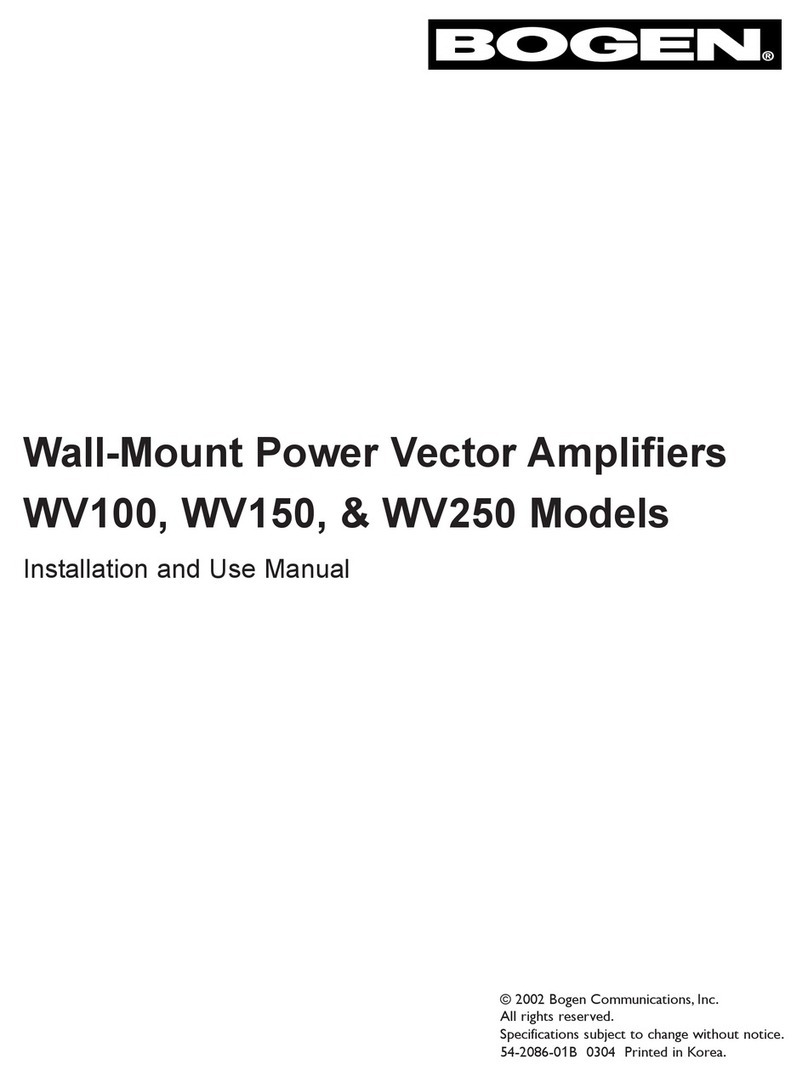 Bogen WV250 Guide Bogen WV250 Guide