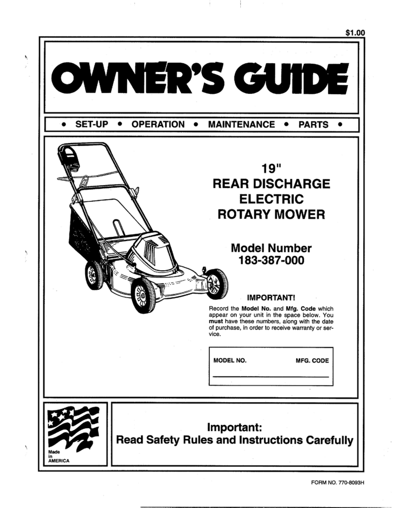 MTD 183-387-000 User manual