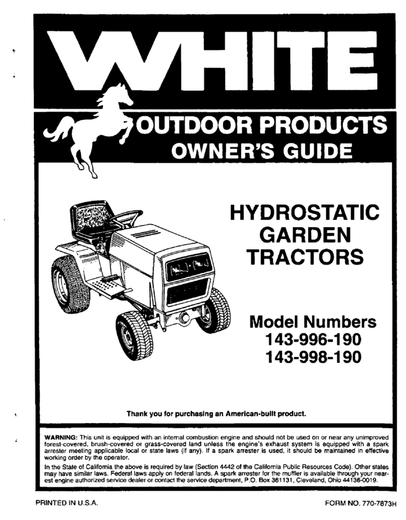 White 143-998-190 User manual