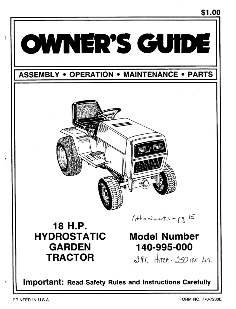 MTD 140-995-000 owner's guide
