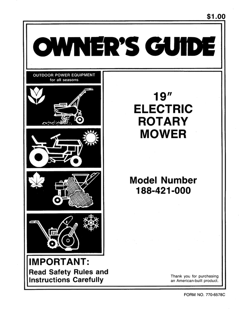 MTD 188-421-000 User manual