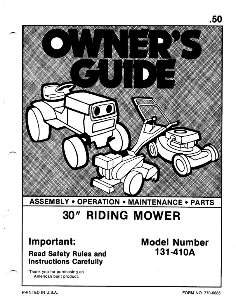 MTD 131-410A owner's guide