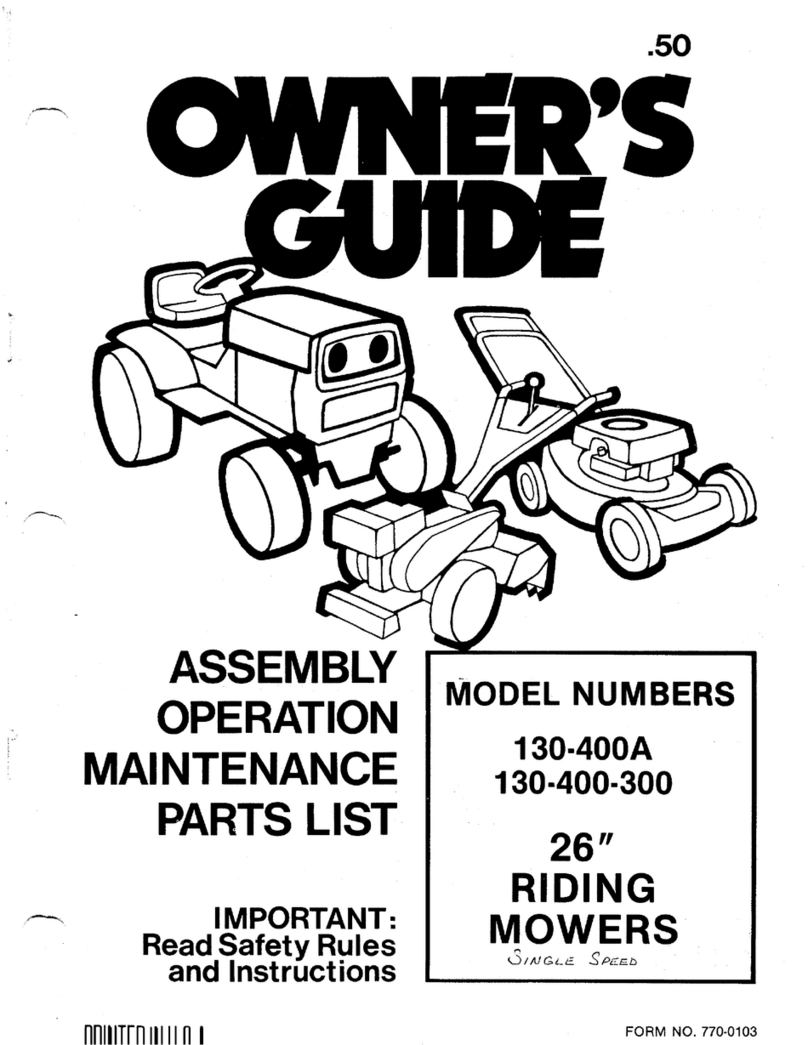MTD 130-400-300 User manual