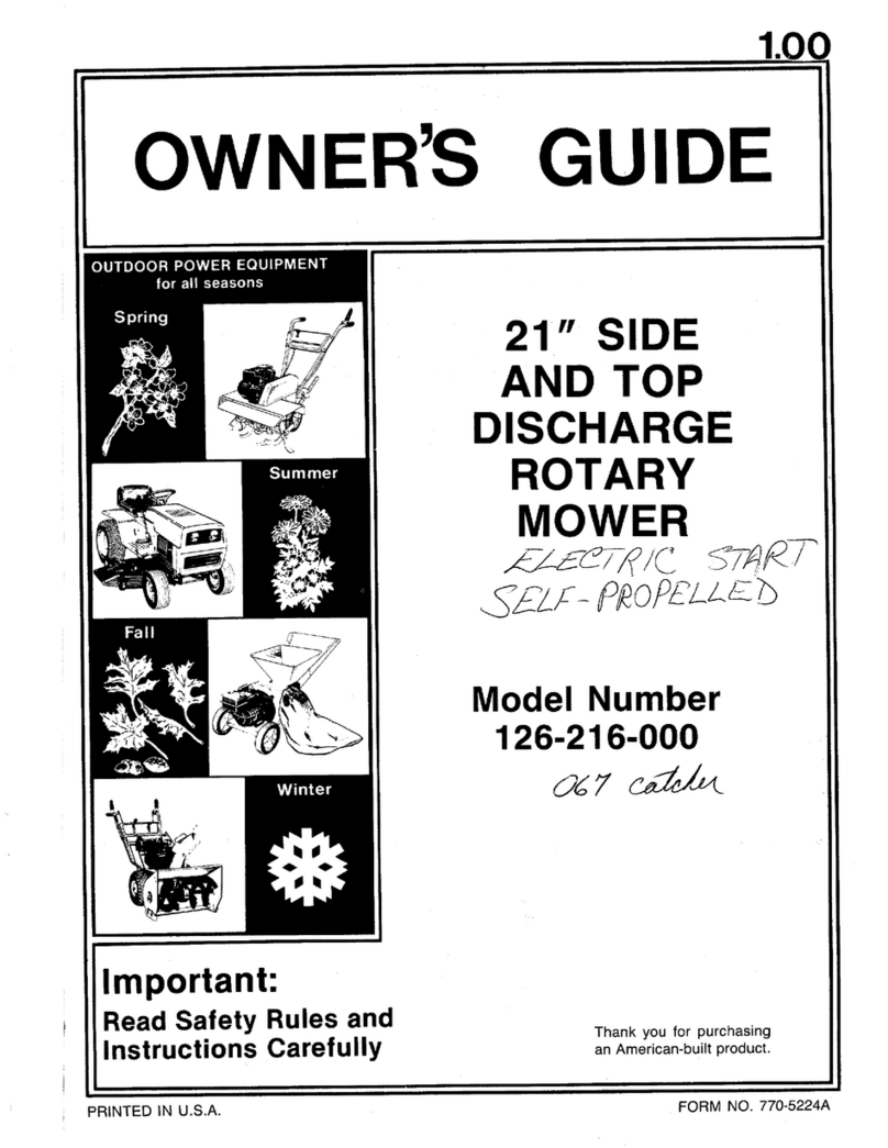 MTD 126-216-000 User manual