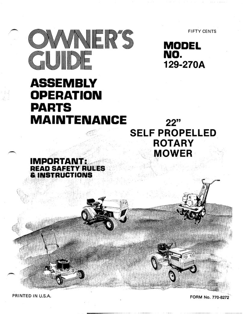 MTD 129-270A User manual