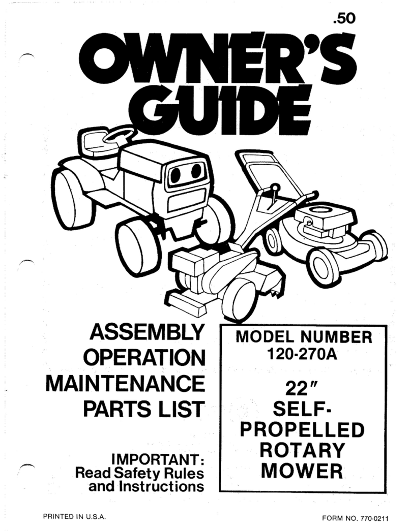 MTD 120-270A owner's guide