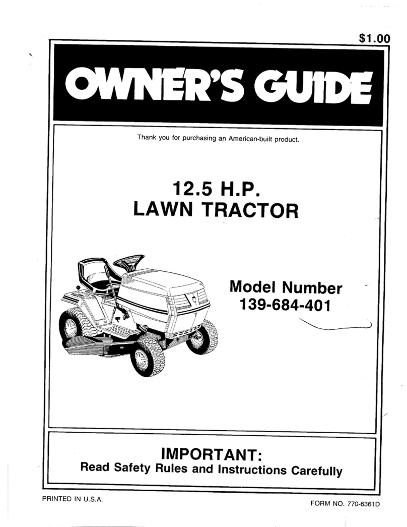 MTD 139-684-401 User manual