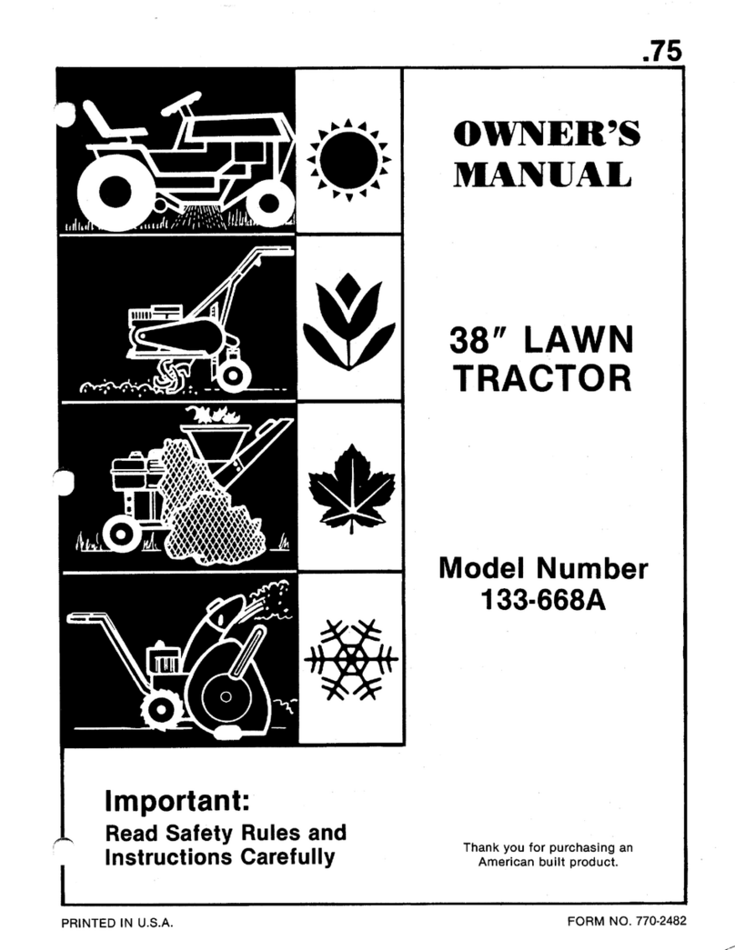 MTD 133-668A User manual