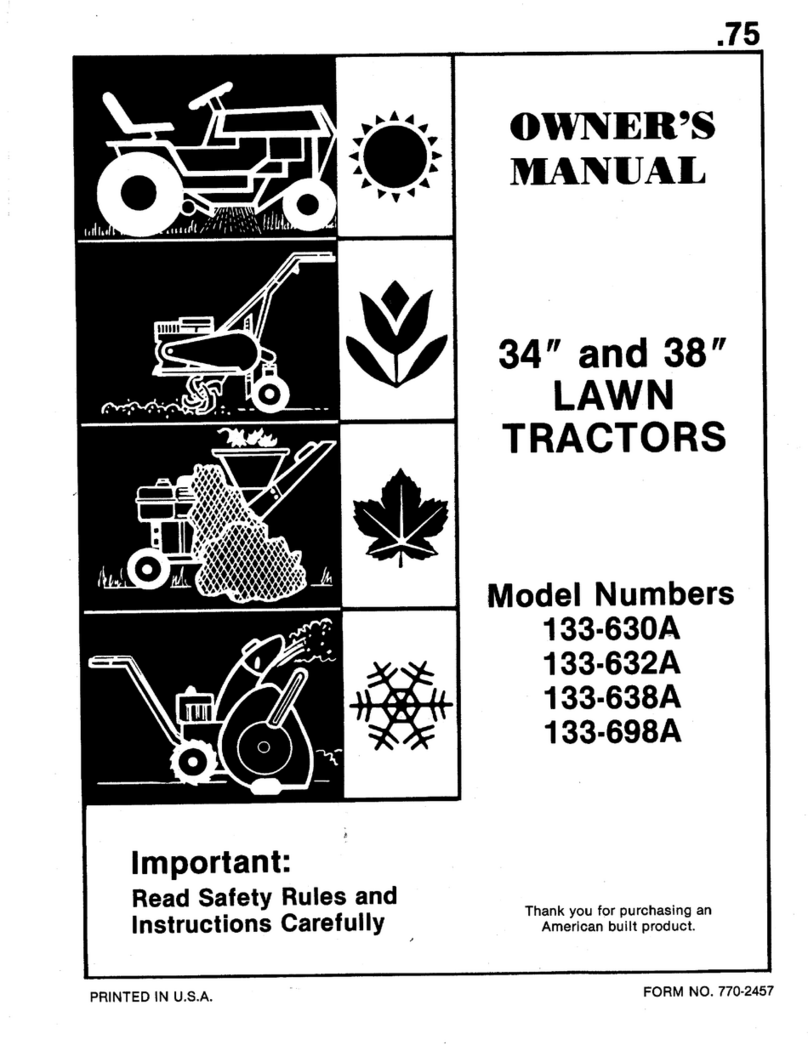 MTD 133-630A User manual