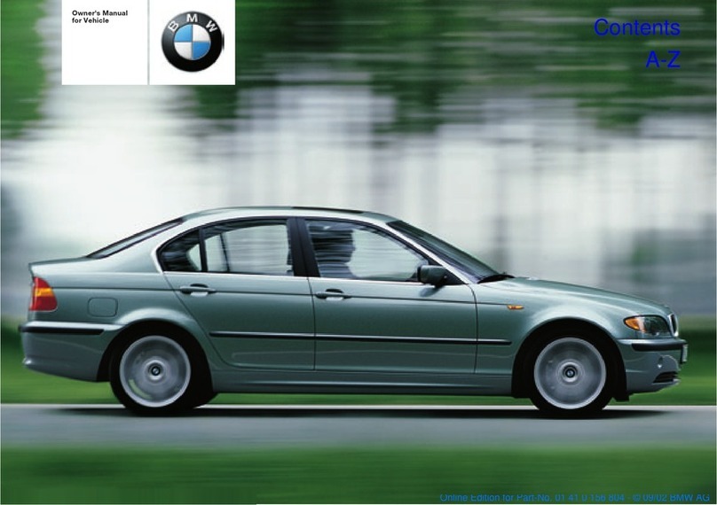 BMW 325xi owner's manual