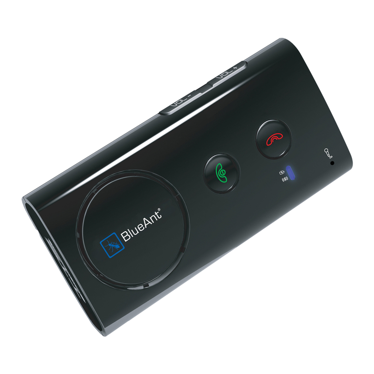 Blueant SUPERTOOTH 3 User manual Blueant SUPERTOOTH 3 User manual