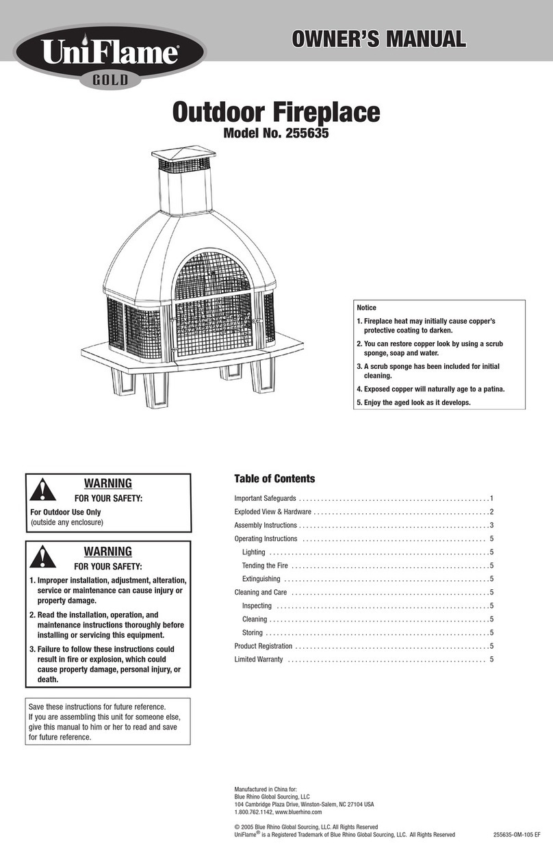 BlueRhino 255635 owner's manual