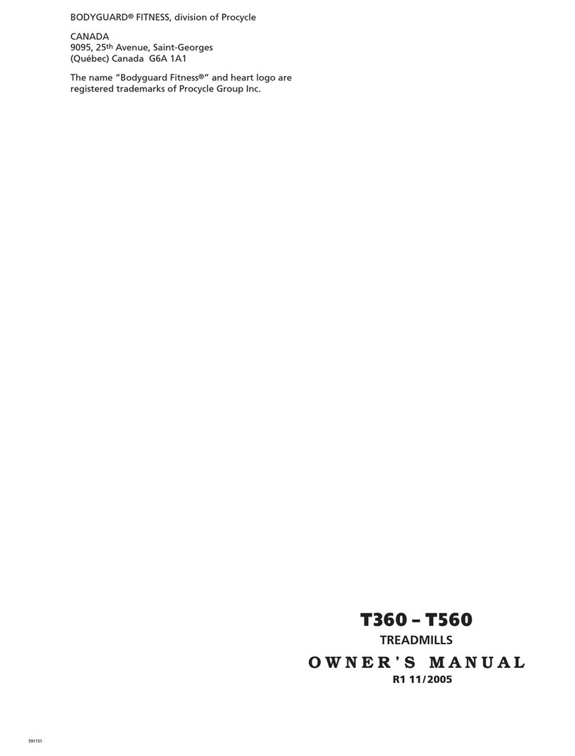 Bodyguard T360 User manual