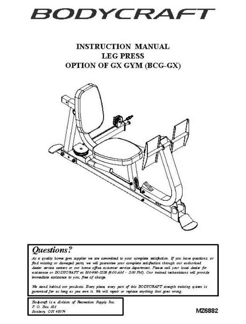 Body Craft MZ6882 User manual