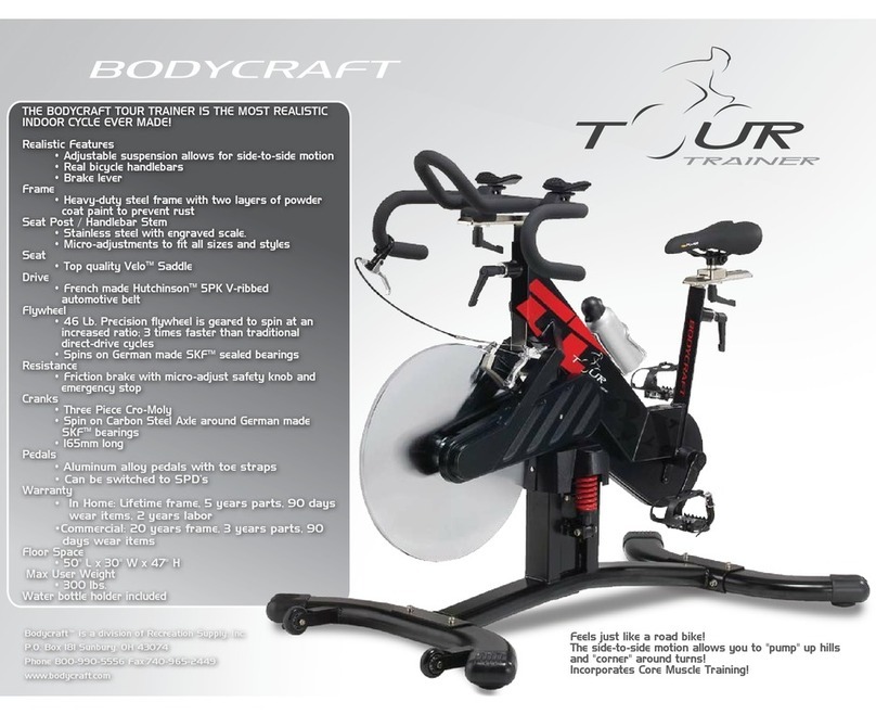 Body Craft TourTrainer none specification