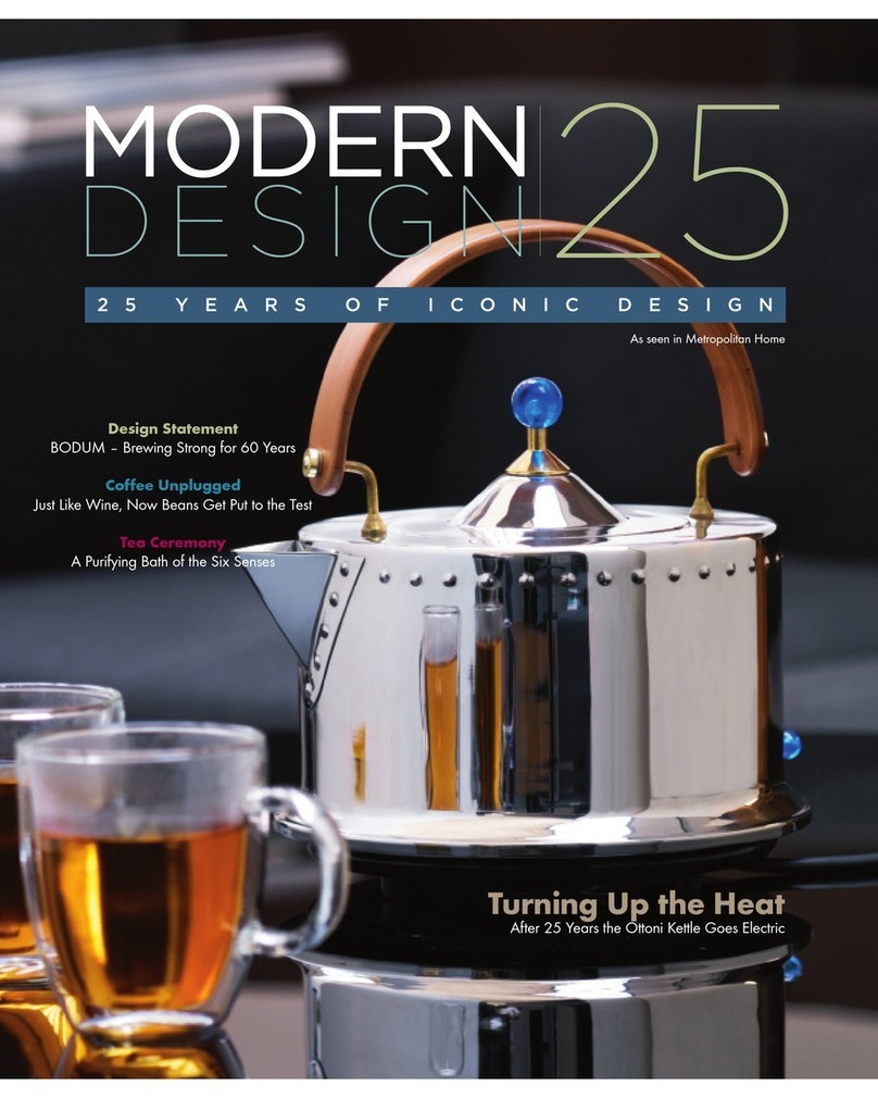 Bodum Cofee Grinder User manual