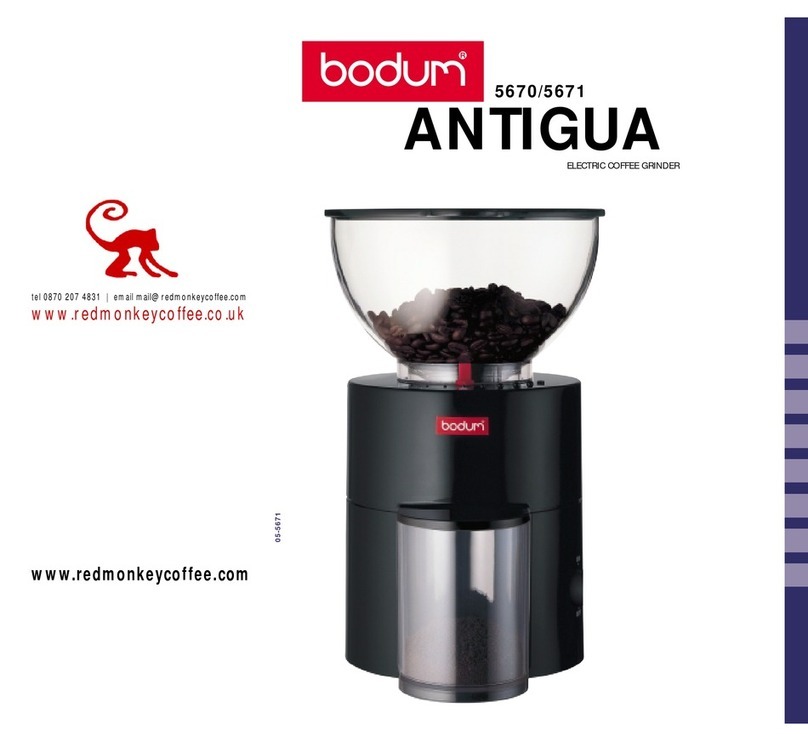 Bodum ANTIGUA 5670 User manual