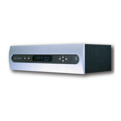 Bel Canto eVo2iTM User manual
