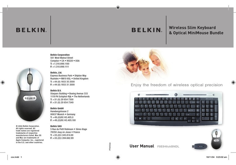 Belkin F8E846UKBNDL User manual